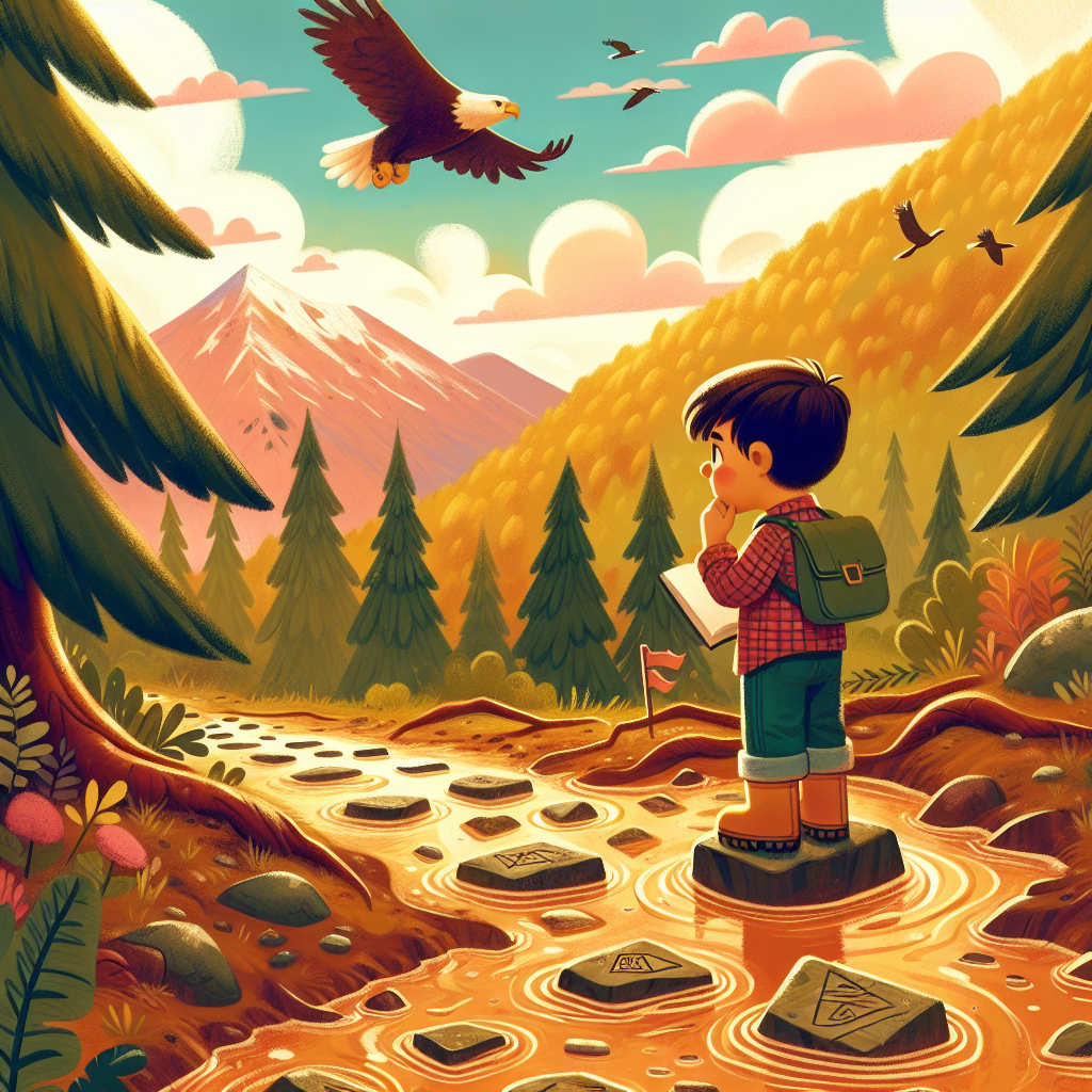 Colorful children's illustration for the story: The Boy Who Learned to Trust