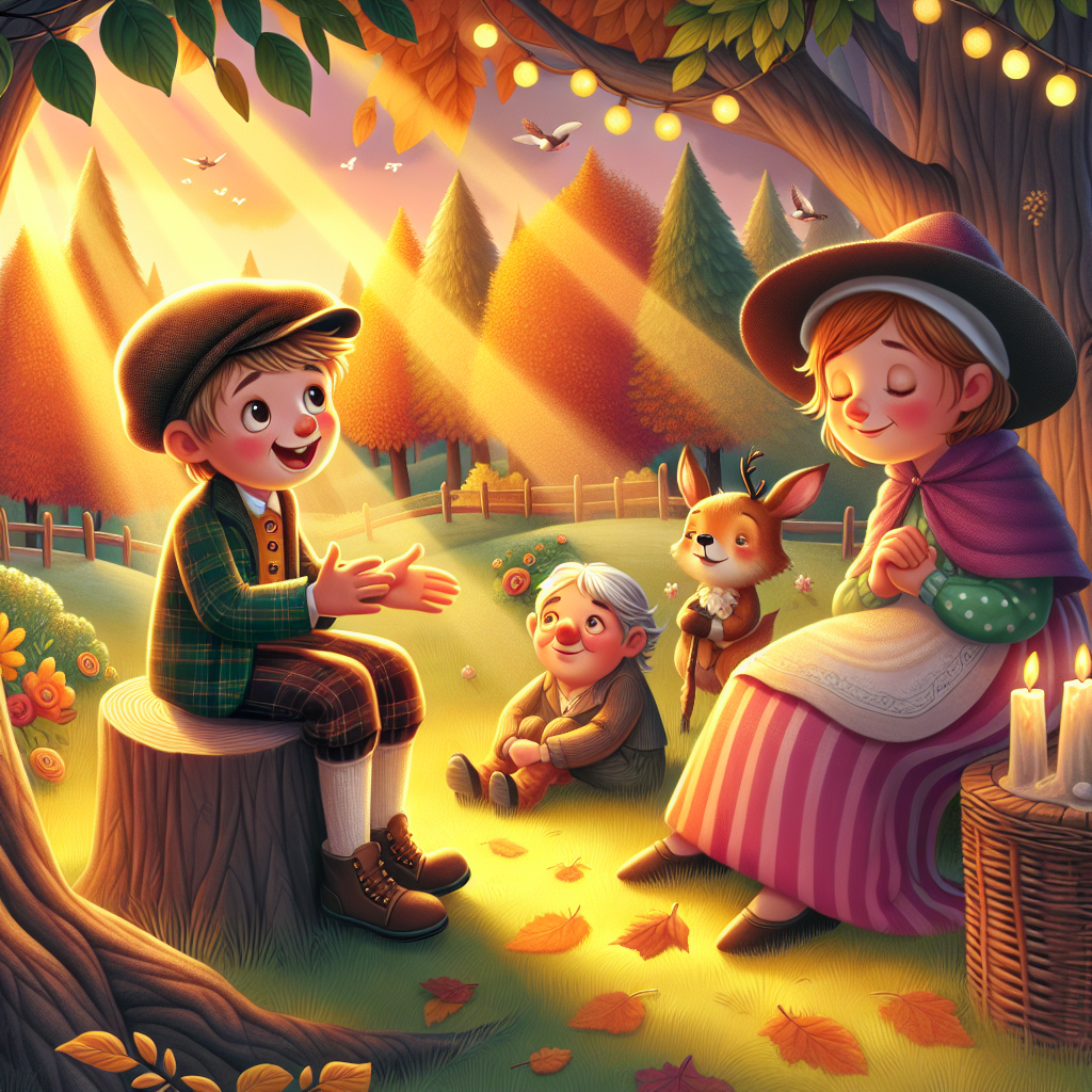 Colorful children's illustration for the story: The Boy Who Ignored Advice