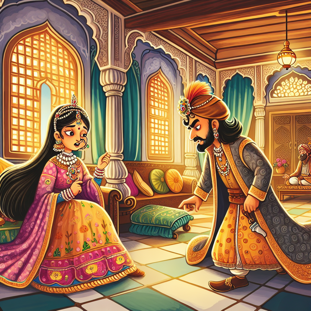 Colorful children's illustration for the story: The Most Beautiful Thing